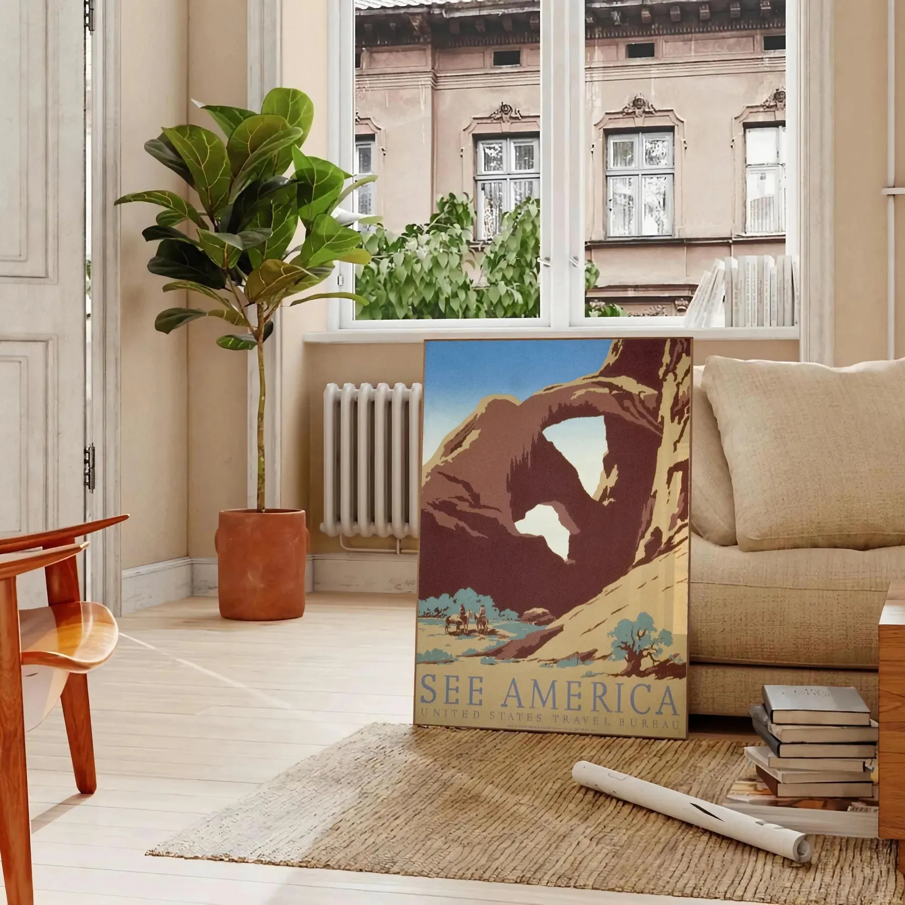 See America Travel Poster Print 1