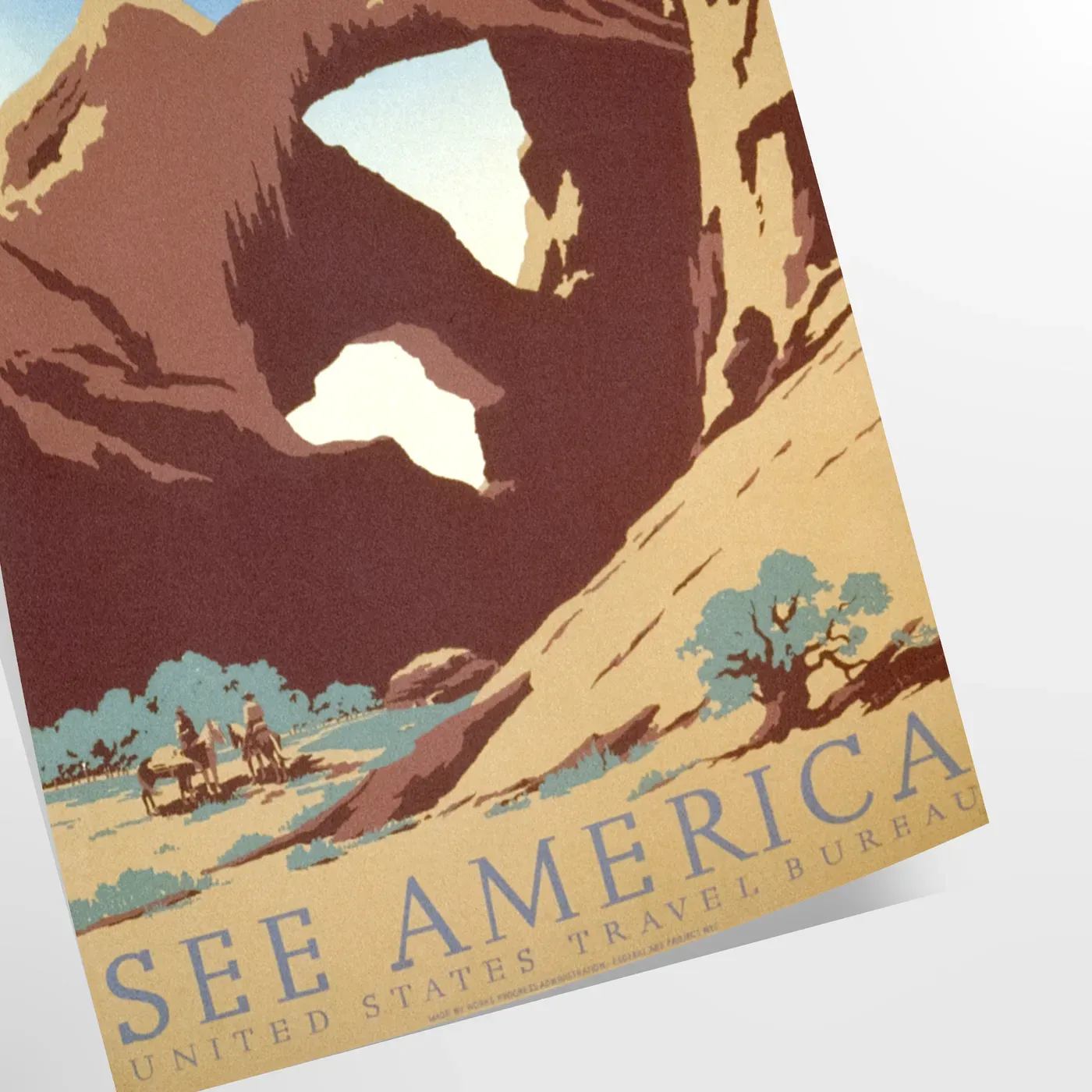 See America Travel Poster Print 1