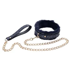 Sex and Mischief Cougar Fur Collar & Leash