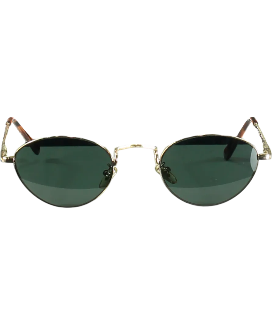 Shevoke COCO Metallic Round Thin Frame Sunglasses