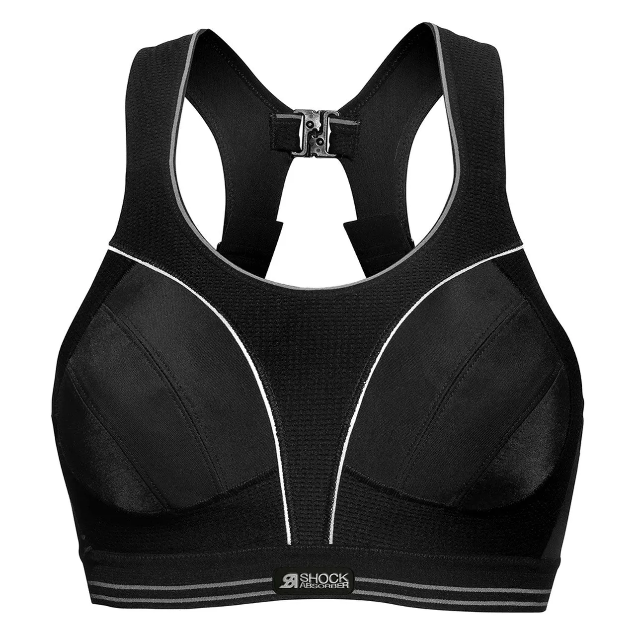 Shock Absorber Ultimate Run Bra - Black/Silver