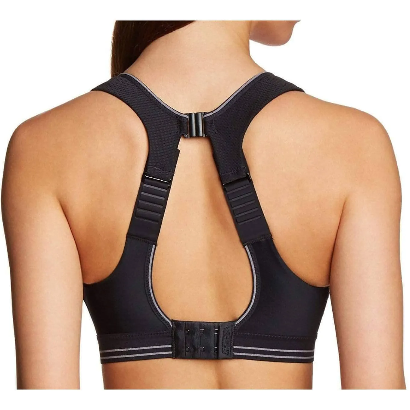 Shock Absorber Ultimate Run Womens Sports Bra - Black