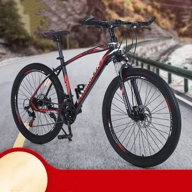 Shock Absorbing Bike, Outdoor Riding Variable Speed, Cross-country Bicycle