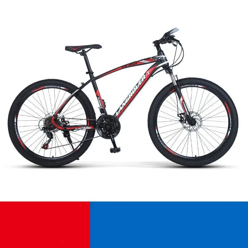 Shock Absorbing Bike, Outdoor Riding Variable Speed, Cross-country Bicycle