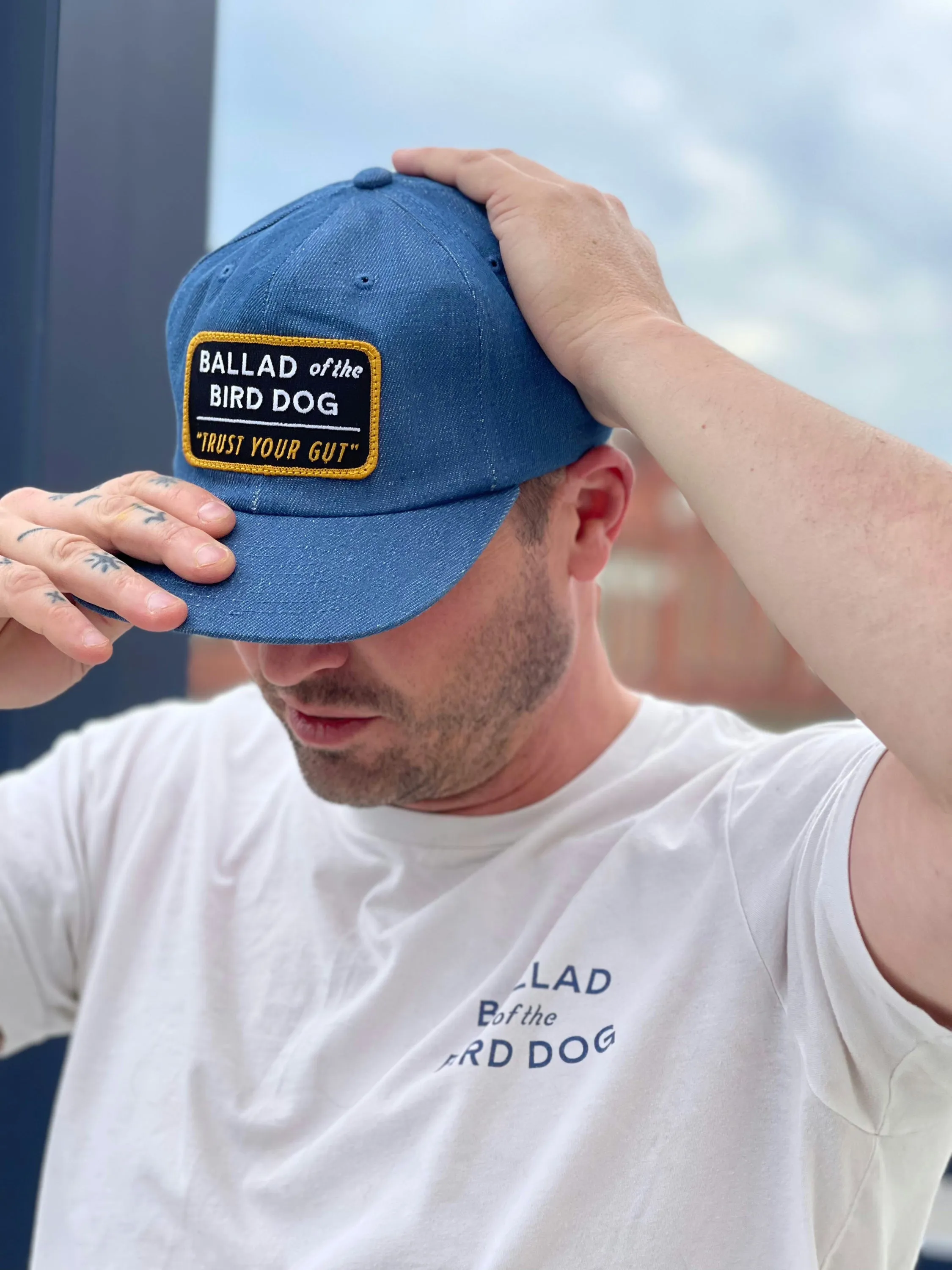 Shop Hat | Trust Your Gut Vintage Slate | Ballad of the Bird Dog