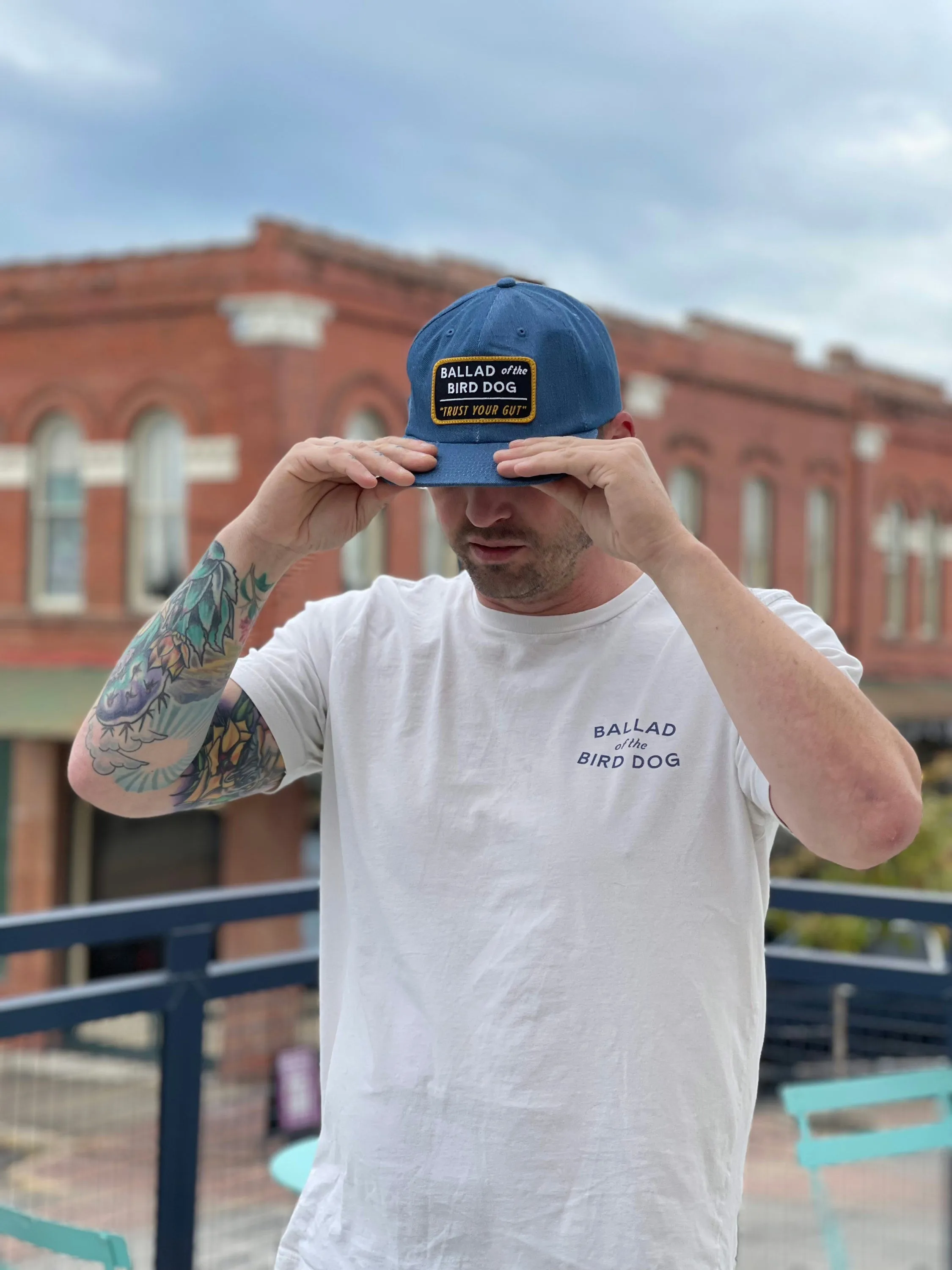 Shop Hat | Trust Your Gut Vintage Slate | Ballad of the Bird Dog