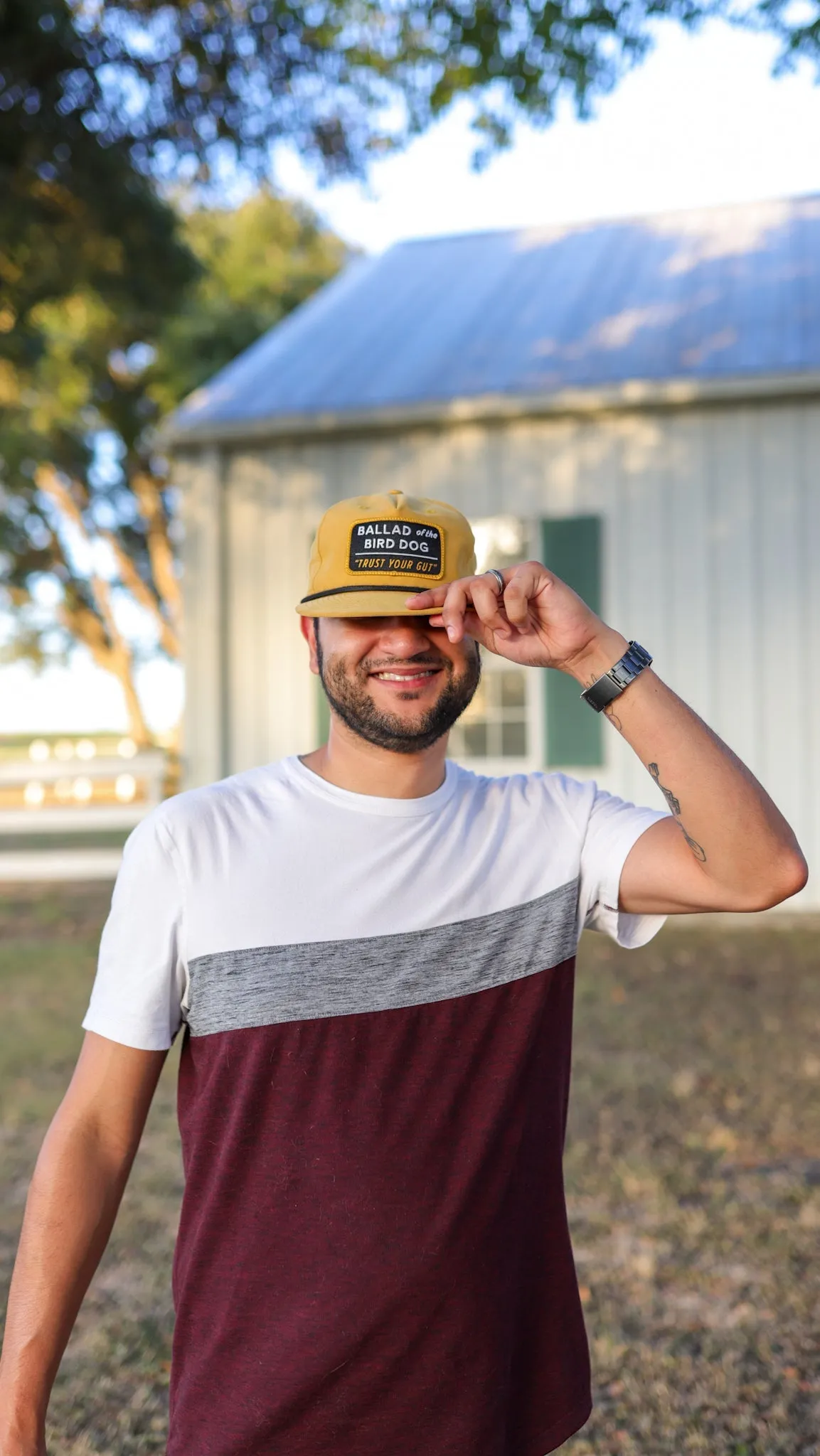 Shop Hat | Trust Your Gut Vintage Slate | Ballad of the Bird Dog
