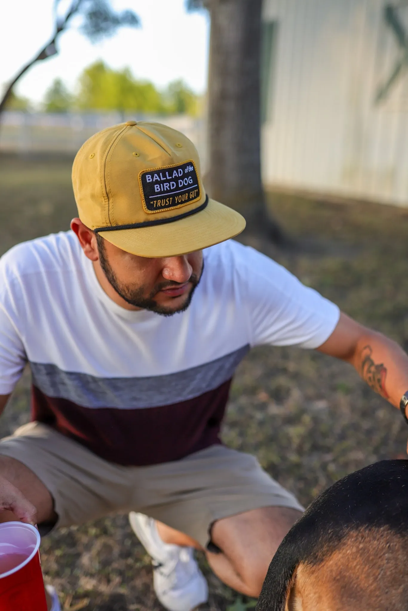 Shop Hat | Trust Your Gut Vintage Slate | Ballad of the Bird Dog