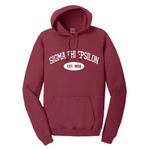 Sigma Phi Epsilon Hooded Pullover Vintage Sweatshirt