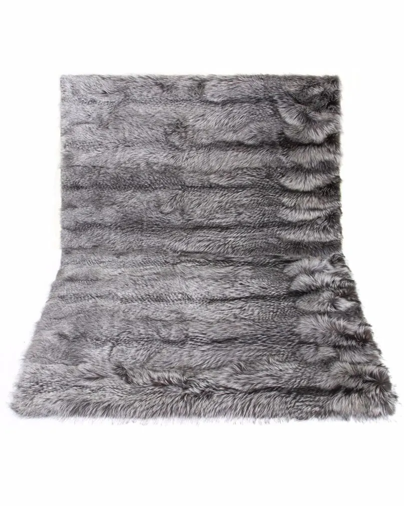 Silver Fox Throw