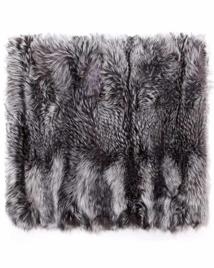 Silver Fox Throw