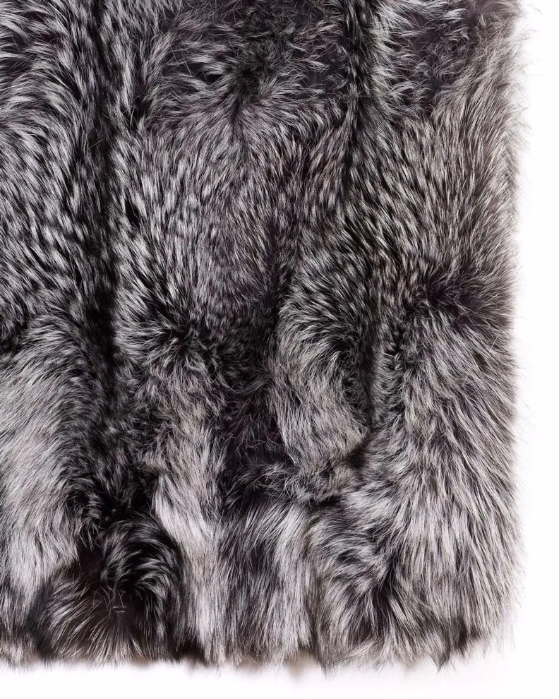Silver Fox Throw