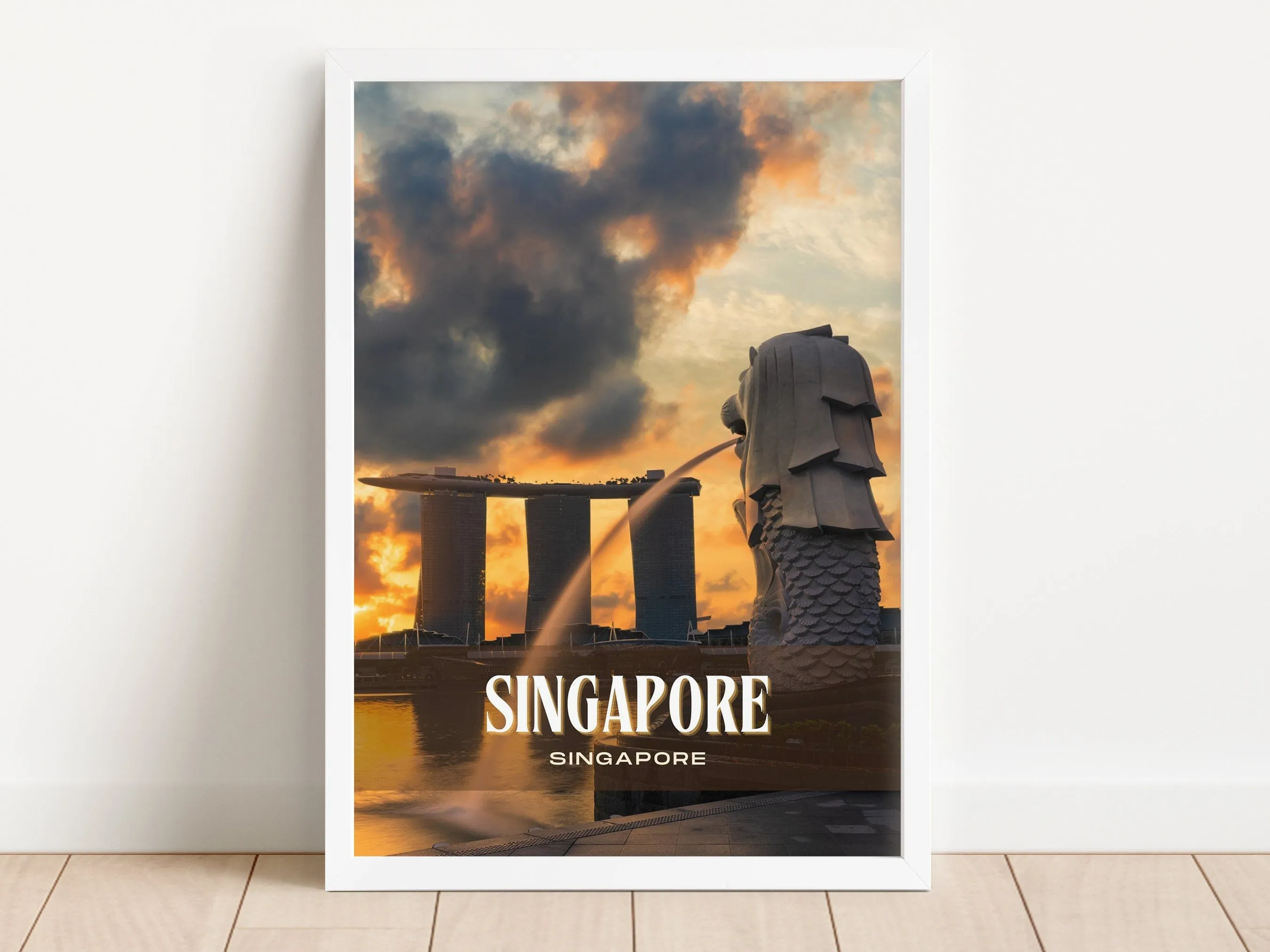 Singapore Retro Wall Art, Singapore