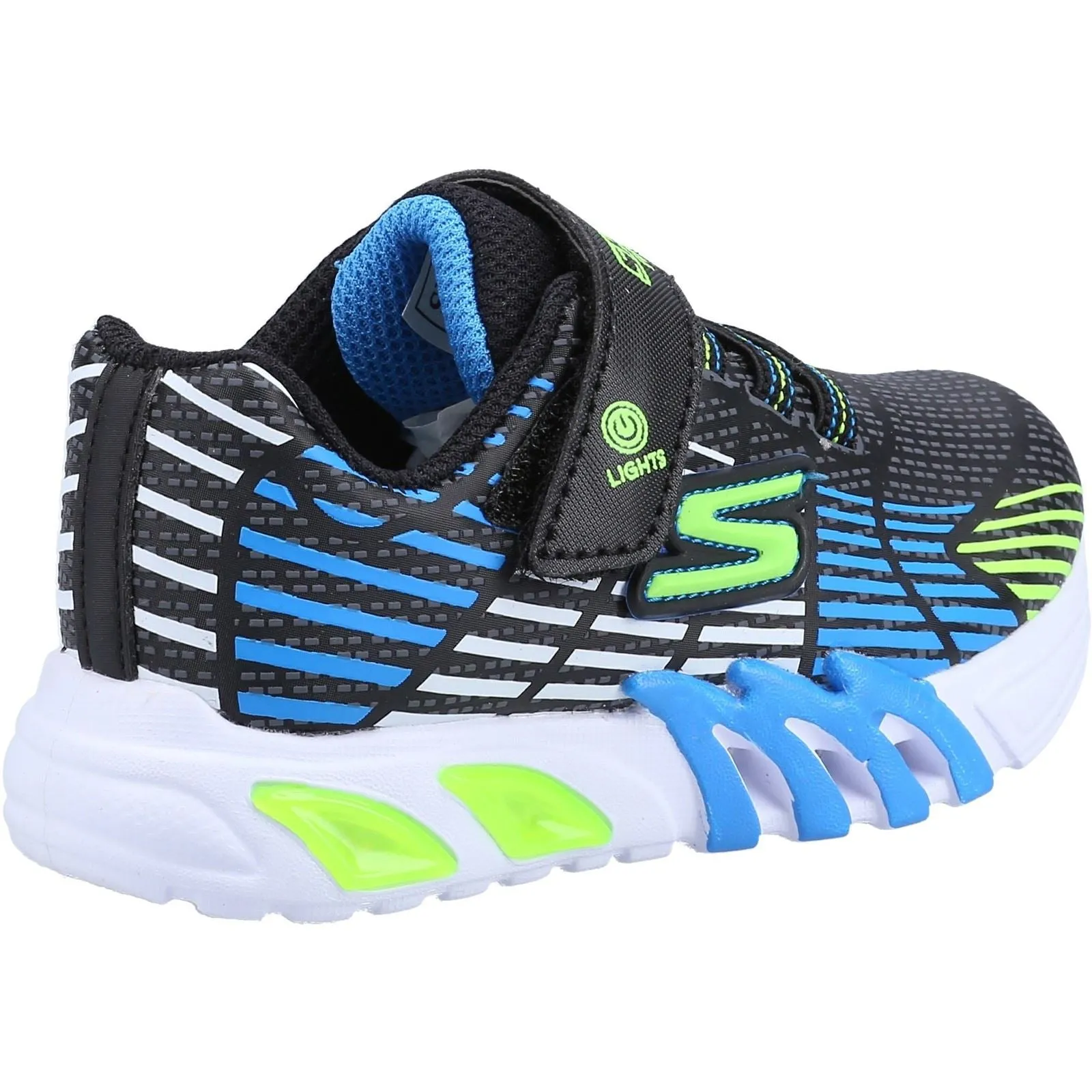 Skechers (GAR400135N) Childrens Sports Flex-Glow Elite in UK 4 to 9