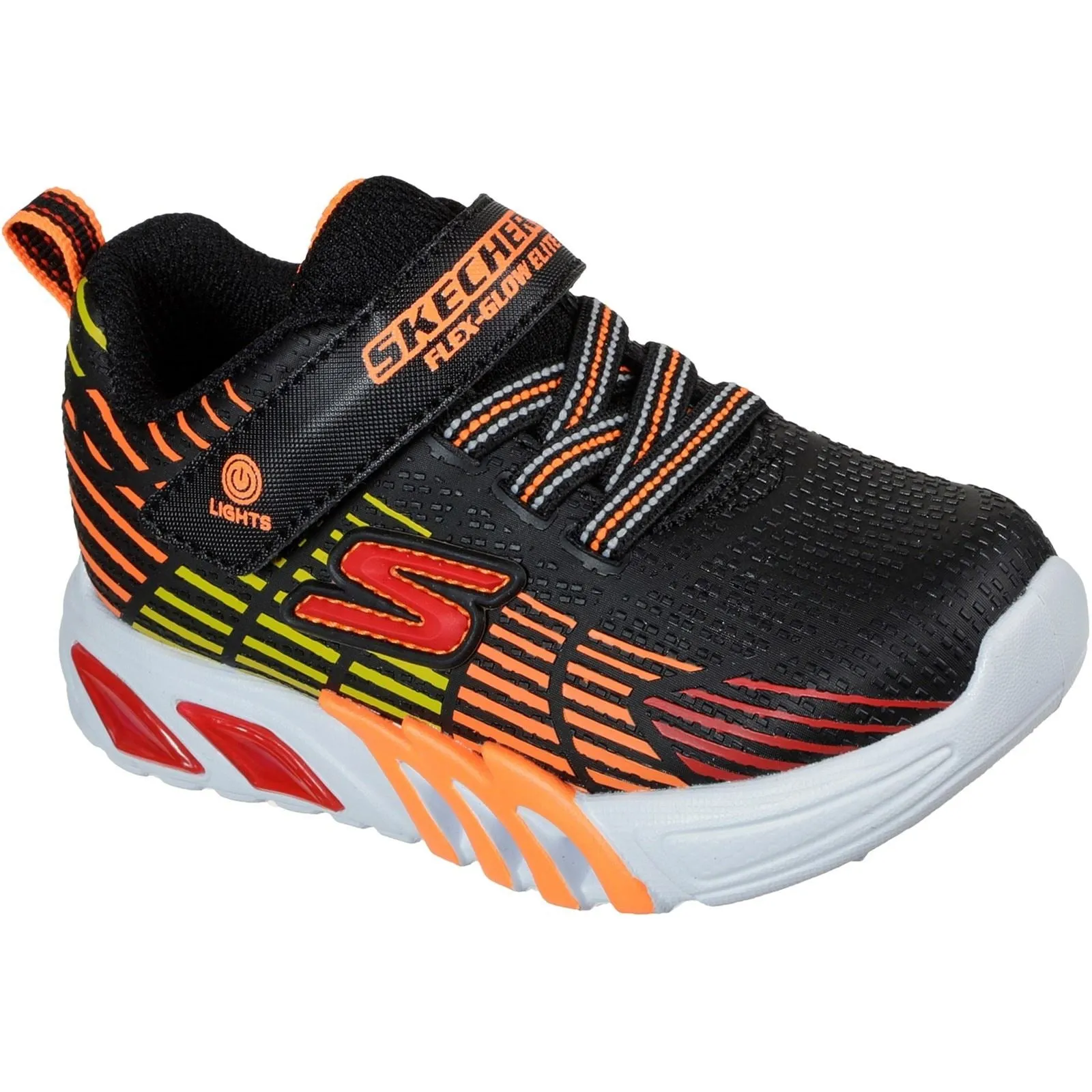 Skechers (GAR400135N) Childrens Sports Flex-Glow Elite in UK 4 to 9