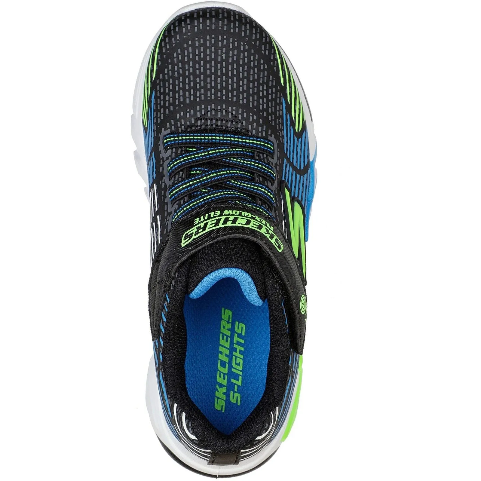 Skechers (GAR400135N) Childrens Sports Flex-Glow Elite in UK 4 to 9
