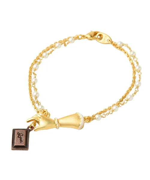 Sneak Chocolate Pearl Bracelet【Japan Jewelry】