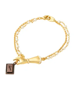 Sneak Chocolate Pearl Bracelet【Japan Jewelry】
