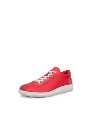 Soft Zero Casual Lace Shoe - Red