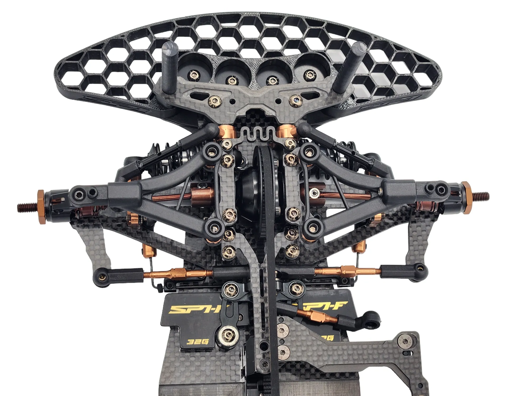 SP1-F 1/10th EP Onroad FWD Car Kit - Carbon (Pre-Order)