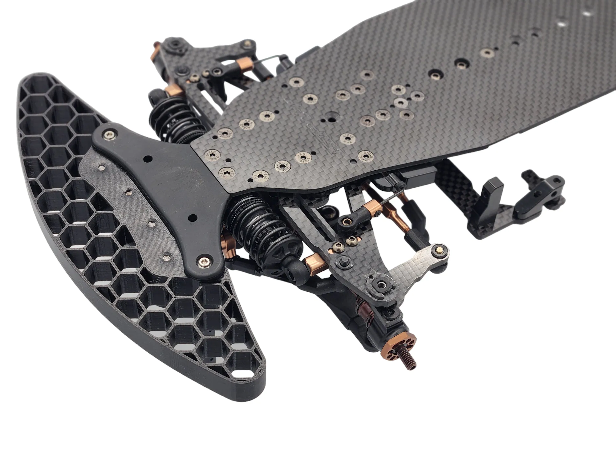 SP1-F 1/10th EP Onroad FWD Car Kit - Carbon (Pre-Order)