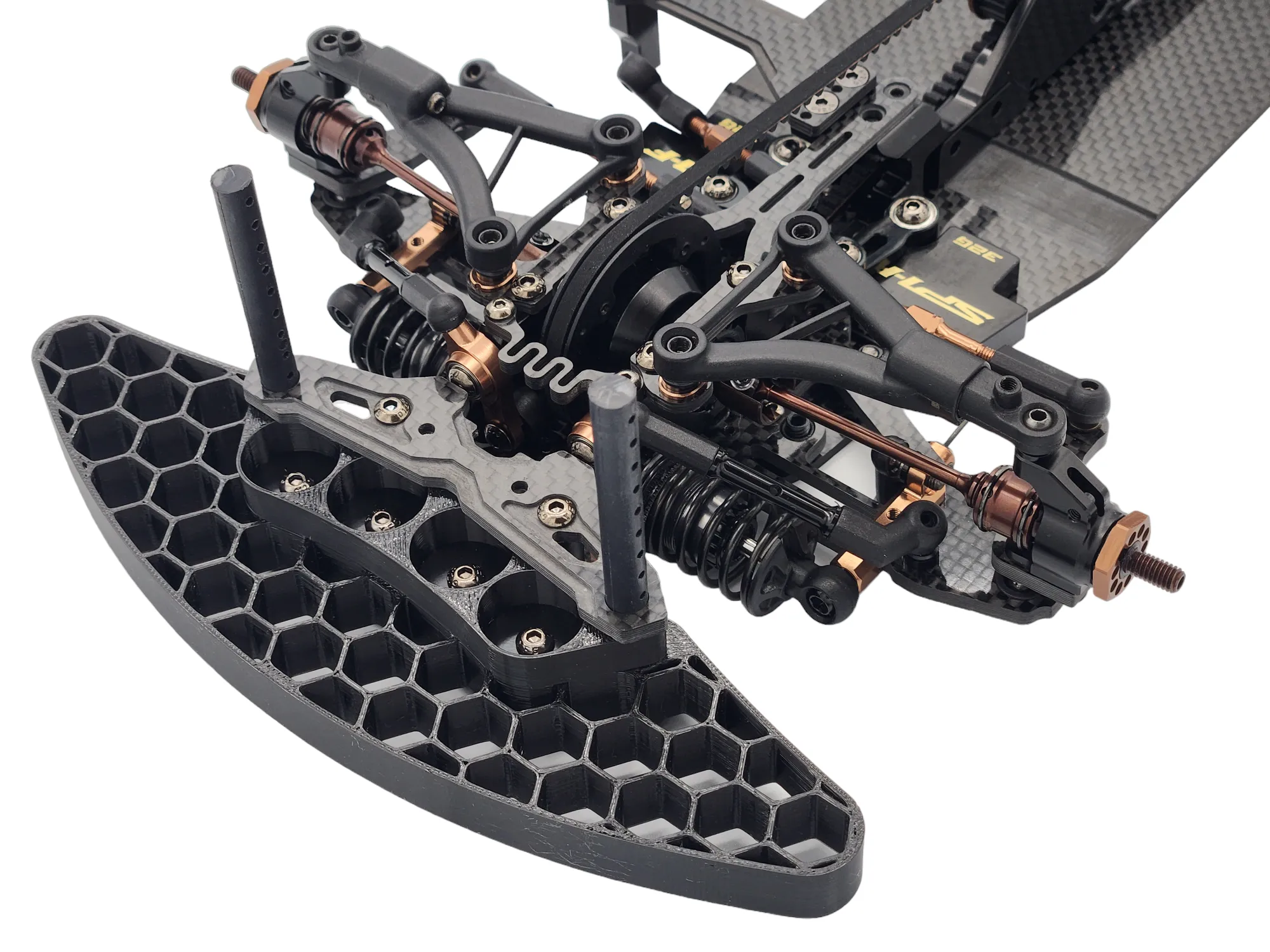 SP1-F 1/10th EP Onroad FWD Car Kit - Carbon (Pre-Order)