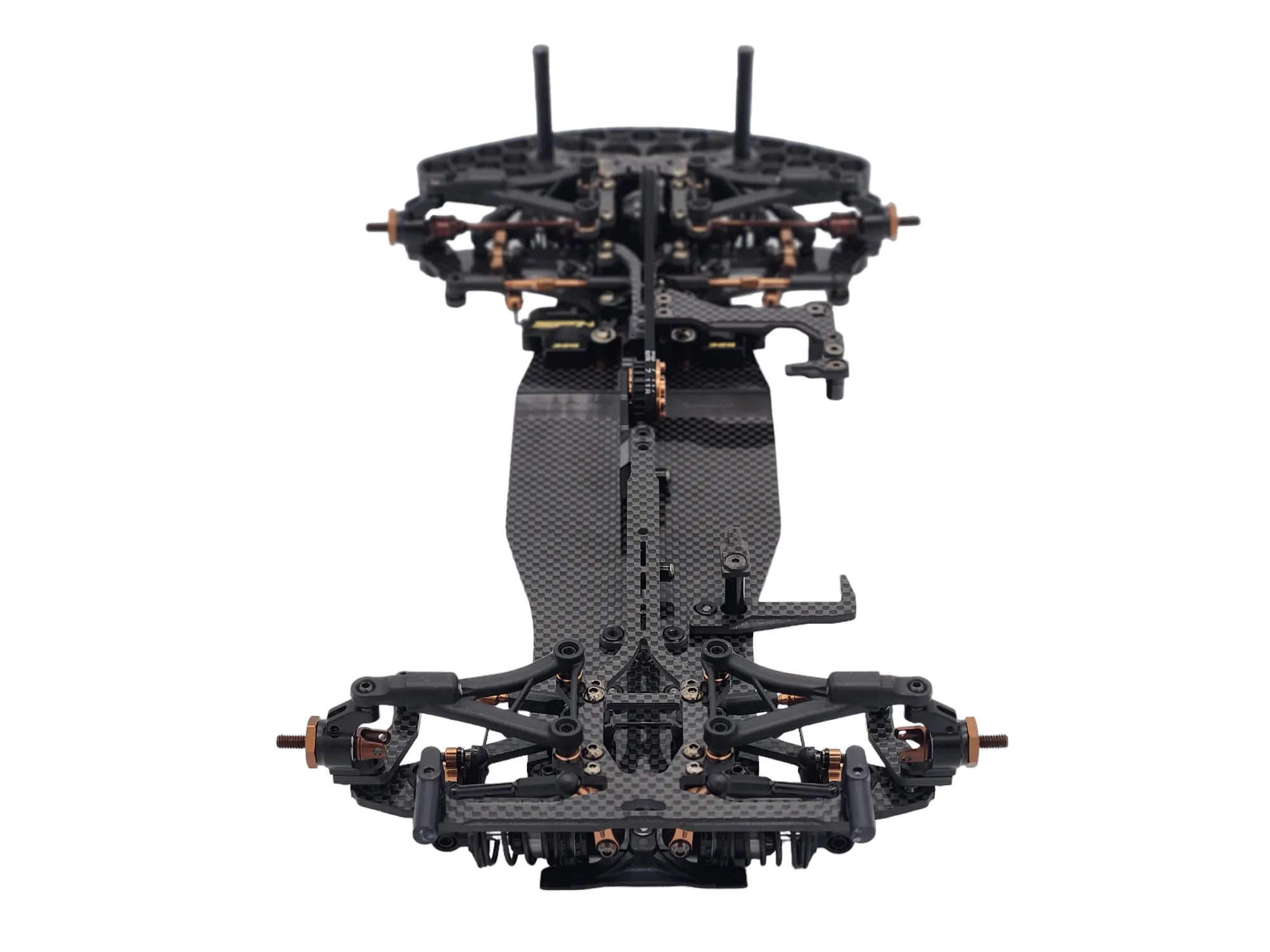 SP1-F 1/10th EP Onroad FWD Car Kit - Carbon (Pre-Order)
