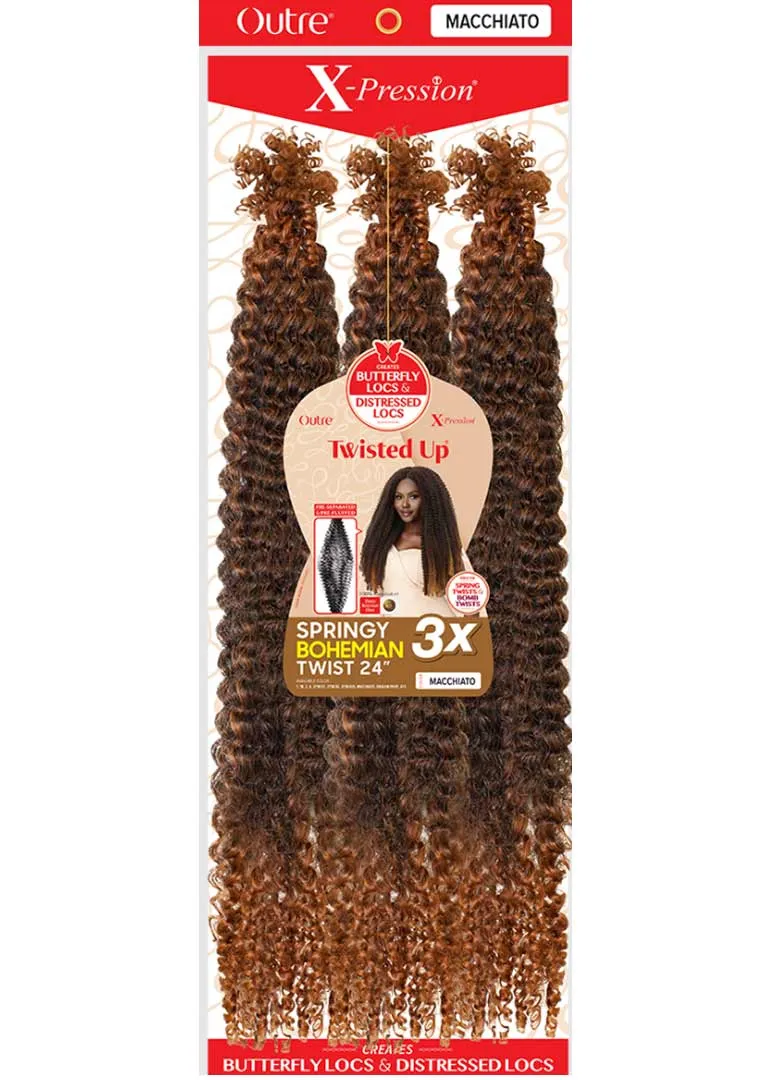Springy Bohemian Twist 24" 3X