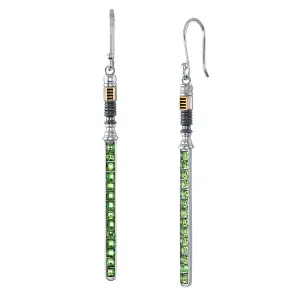 Star Wars X RockLove Luke Skywalker Crystal Lightsaber Earrings
