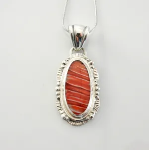 Sterling Silver Spiny Oyster Handmade Pendant