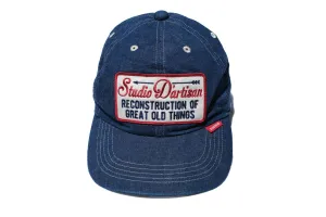 Studio D'Artisan "Great Old Thing" Indigo Dyed Denim Baseball Cap