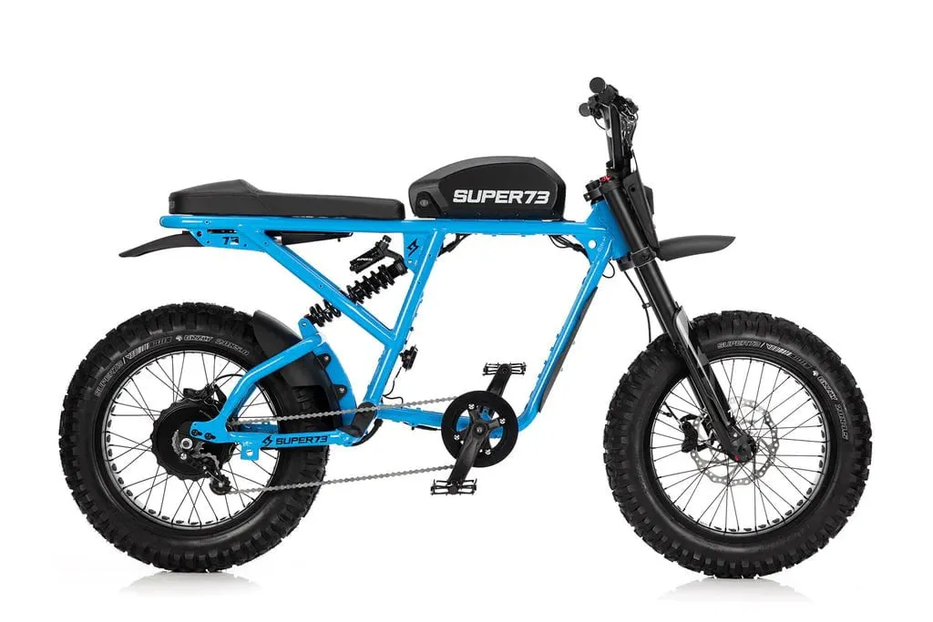 Super 73 RX Electric Motor Bike - BLUE TANG