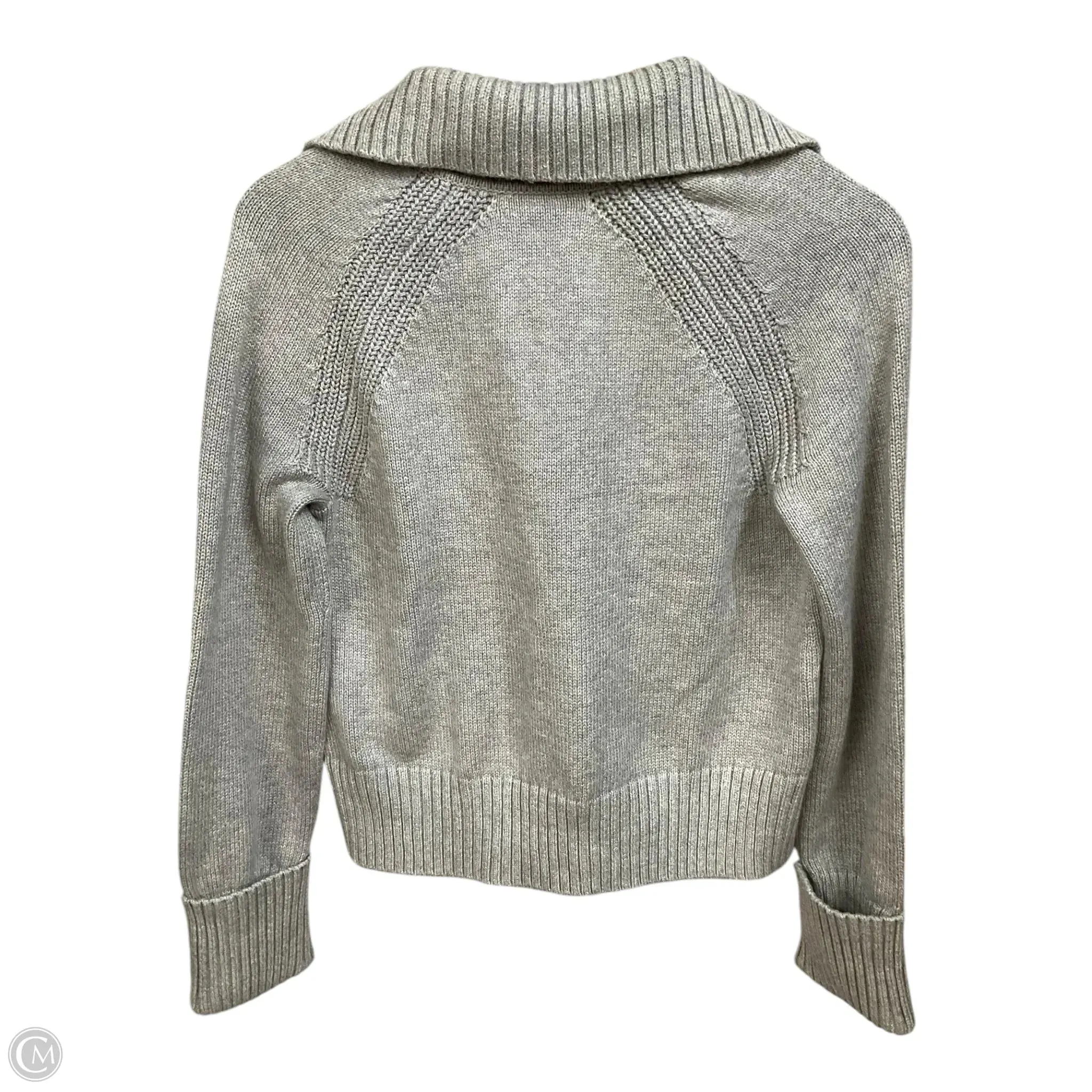 Sweater By Abercrombie And Fitch In Grey, Size: Xs