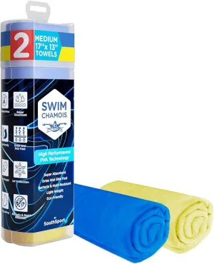Swim Shammy Quick Dry Beach Towel for Swimmers Swim Towel Super Absorbent Swim Shammy Towel - Scratch-Free Cloth Fast Drying Towel for Camping RV Shammy