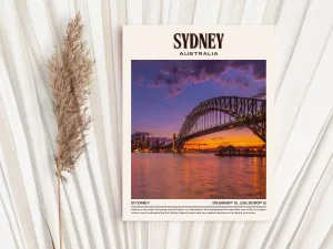 Sydney Vintage Wall Art, Australia
