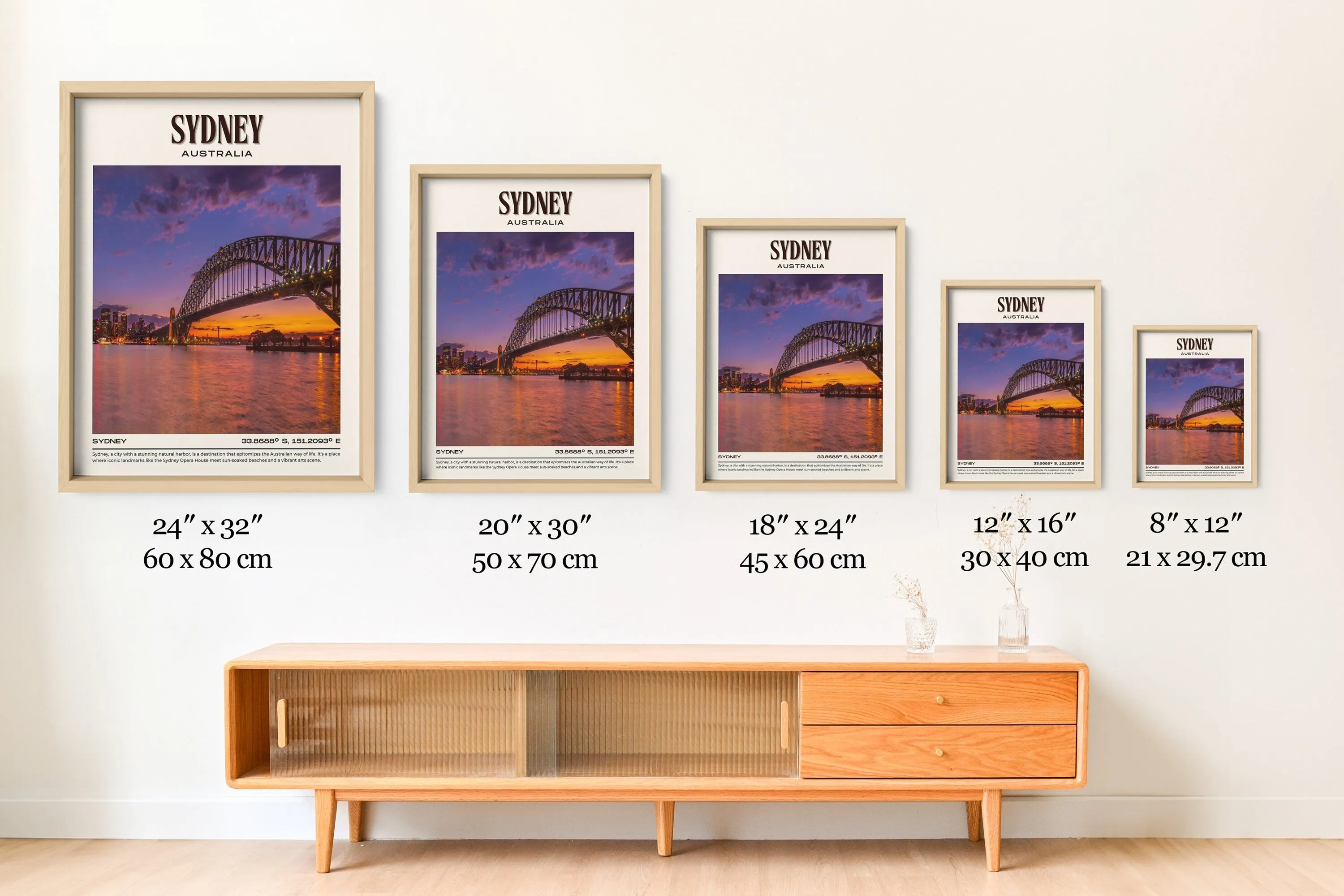 Sydney Vintage Wall Art, Australia