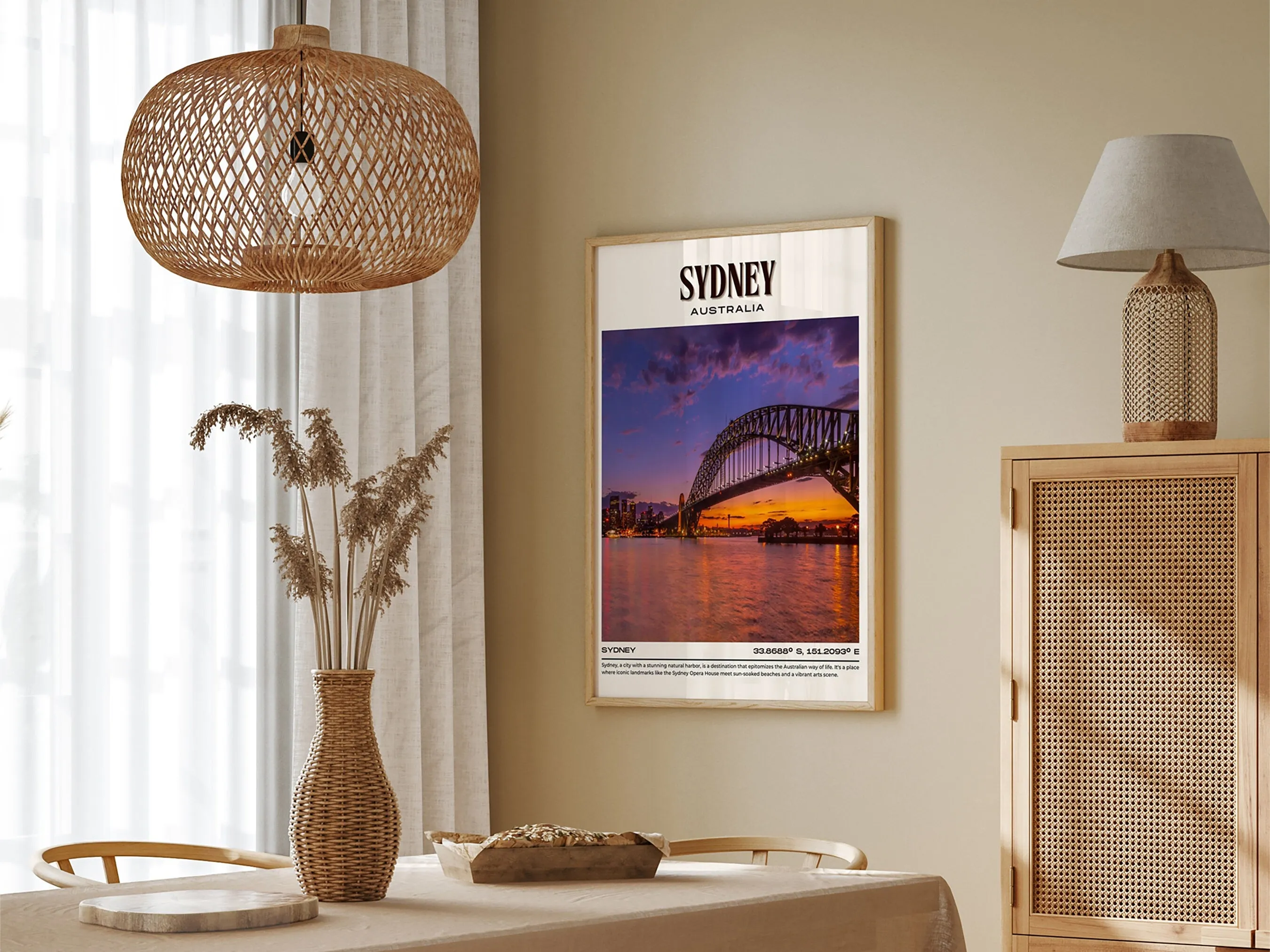 Sydney Vintage Wall Art, Australia