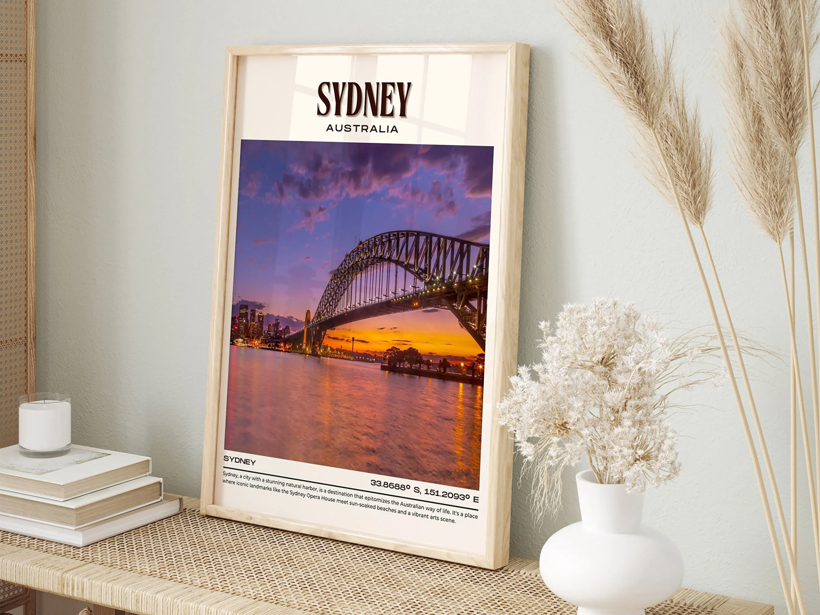 Sydney Vintage Wall Art, Australia