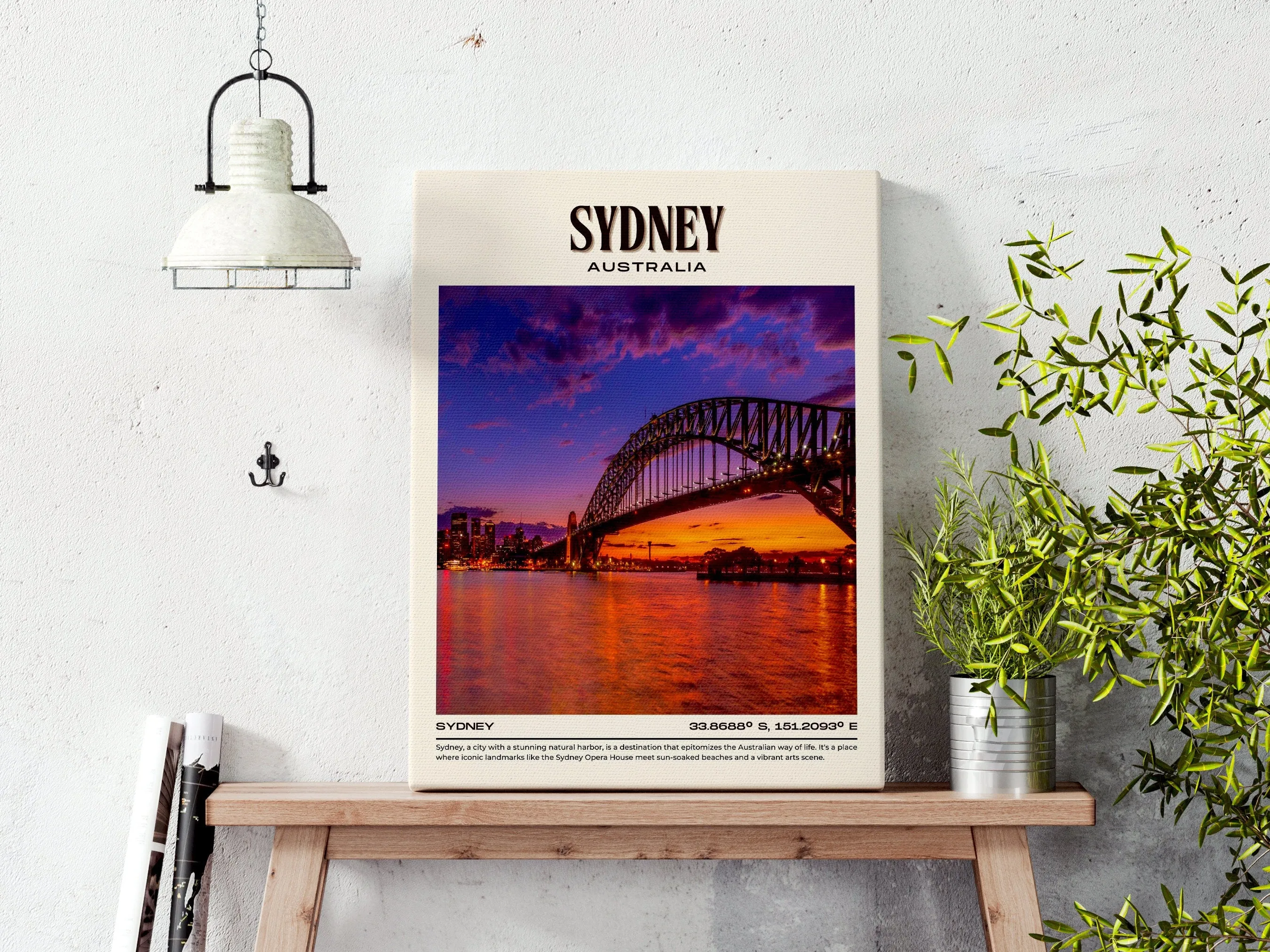 Sydney Vintage Wall Art, Australia