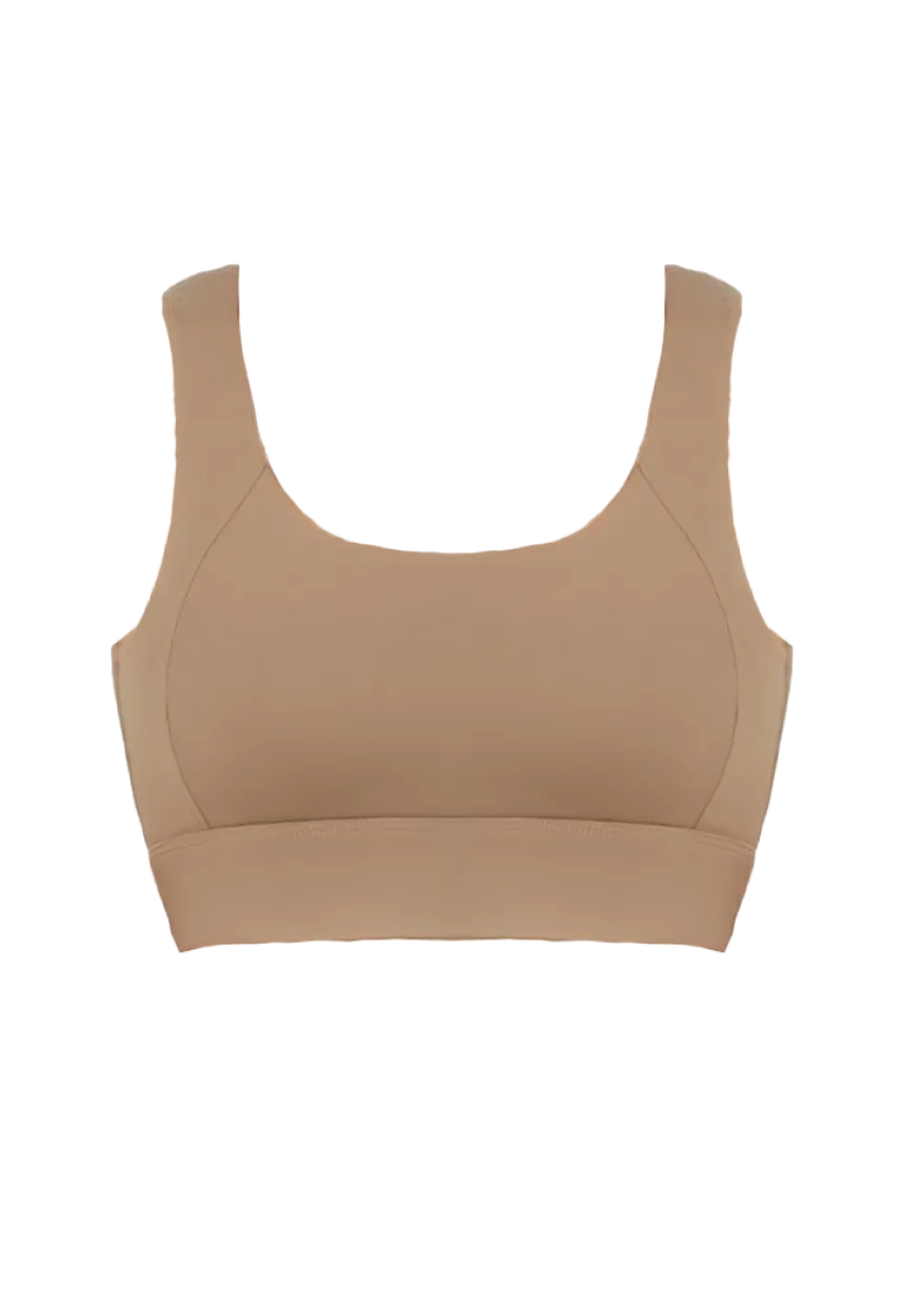 Tank Top Sports Bra with Built-in Bra