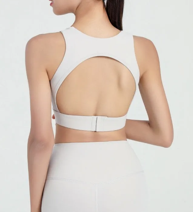 Tank Top Sports Bra with Built-in Bra