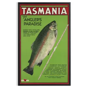 Tasmania Travel Poster Art Print