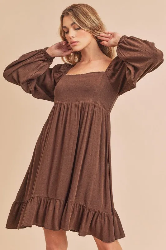 Taya Poet Dress in 6 Colors (small only)