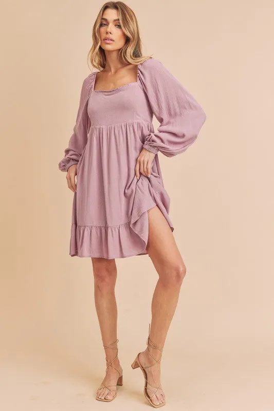Taya Poet Dress in 6 Colors (small only)