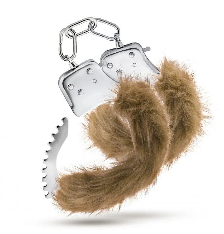 Temptasia - Plush Fur Cuffs - Brown