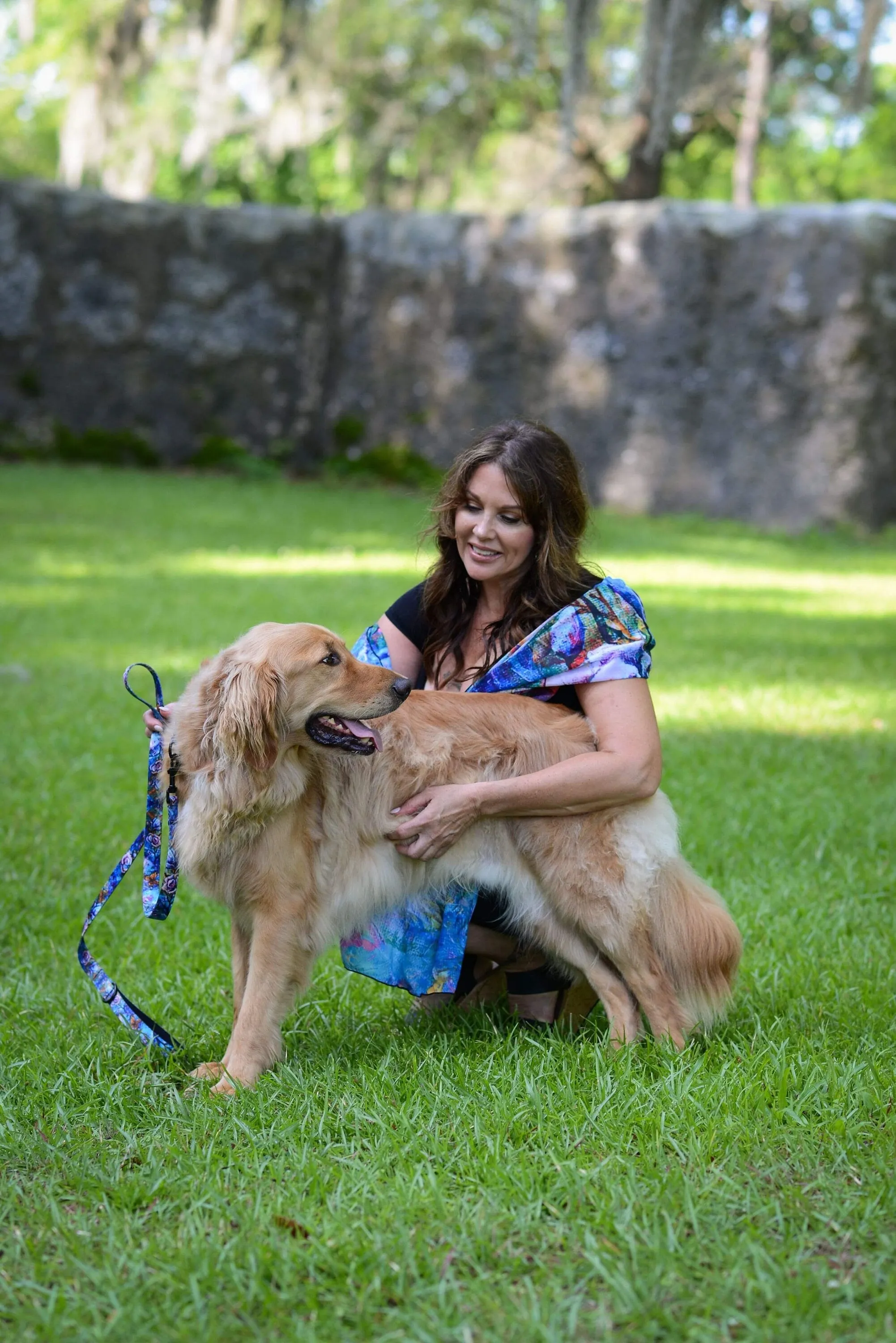 The Behold Collection Pet Fashion Collar and Leash sets for dogs by Sarah Camille Art
