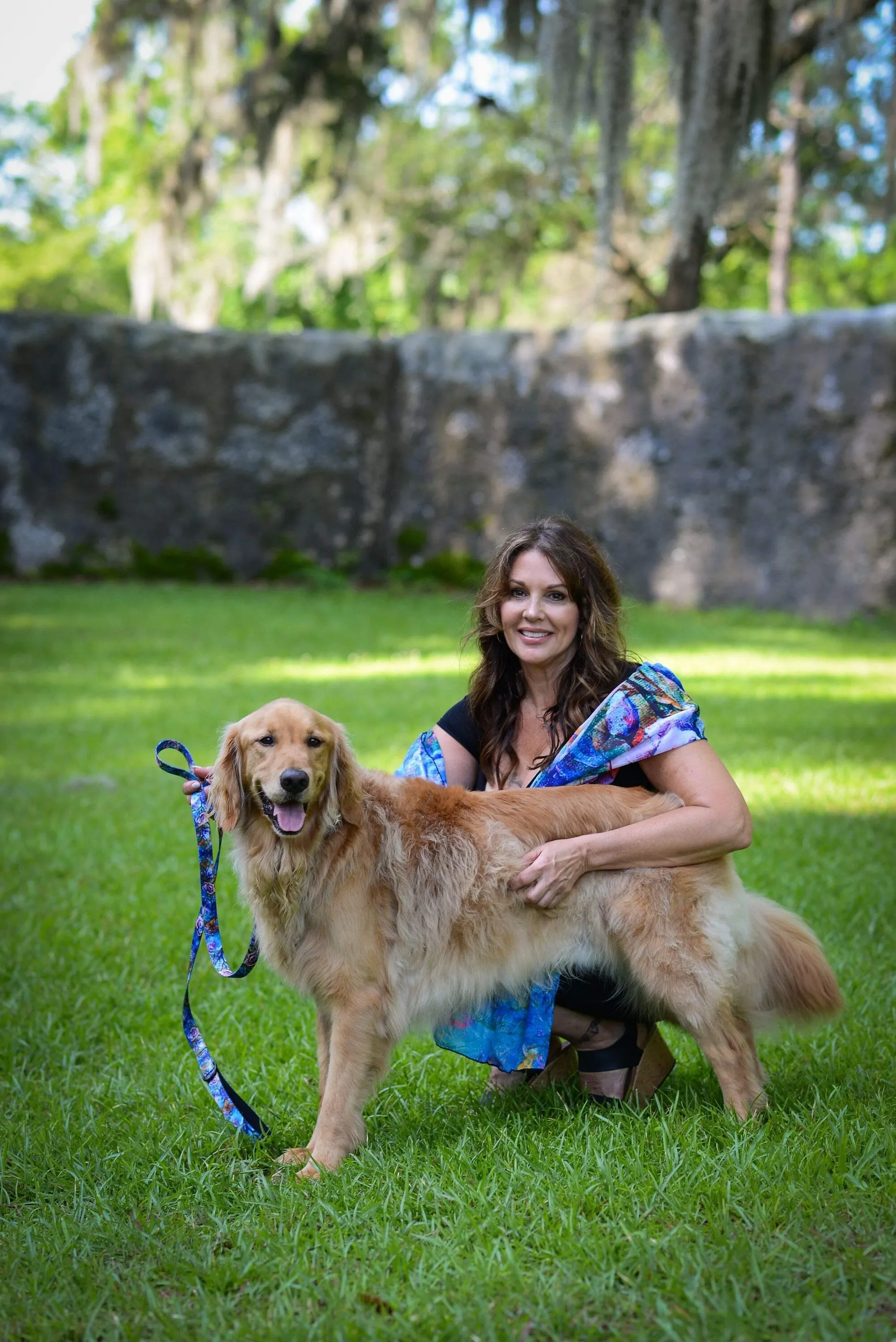 The Behold Collection Pet Fashion Collar and Leash sets for dogs by Sarah Camille Art