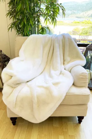 The Bianca Lux Faux Fur Blanket