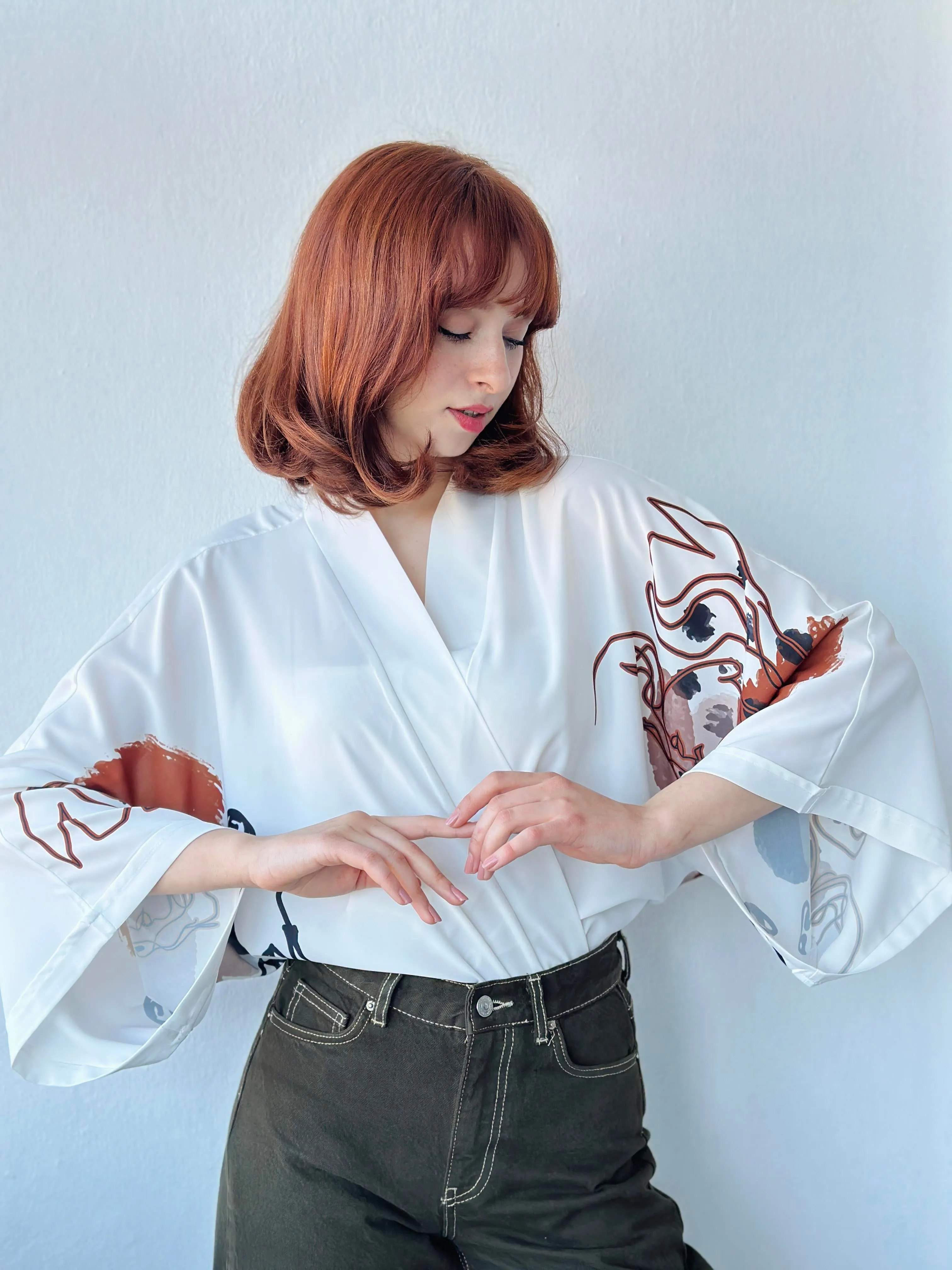 The Face Design Mini Kimono