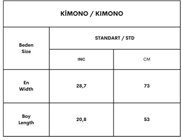 The Face Design Mini Kimono